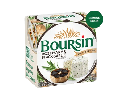 Wholesale Boursin Rosemary & Black Garlic Cheese 5.2oz- Bulk