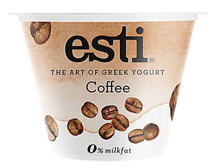 Wholesale Esti Coffee 0% Milkfat Greek Yogurt 5.3oz bottle- Bulk