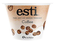Wholesale Esti Coffee 0% Milkfat Greek Yogurt 5.3oz bottle- Bulk