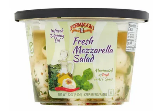 Wholesale Formaggio Marinated Mozzarella Cups- Bulk