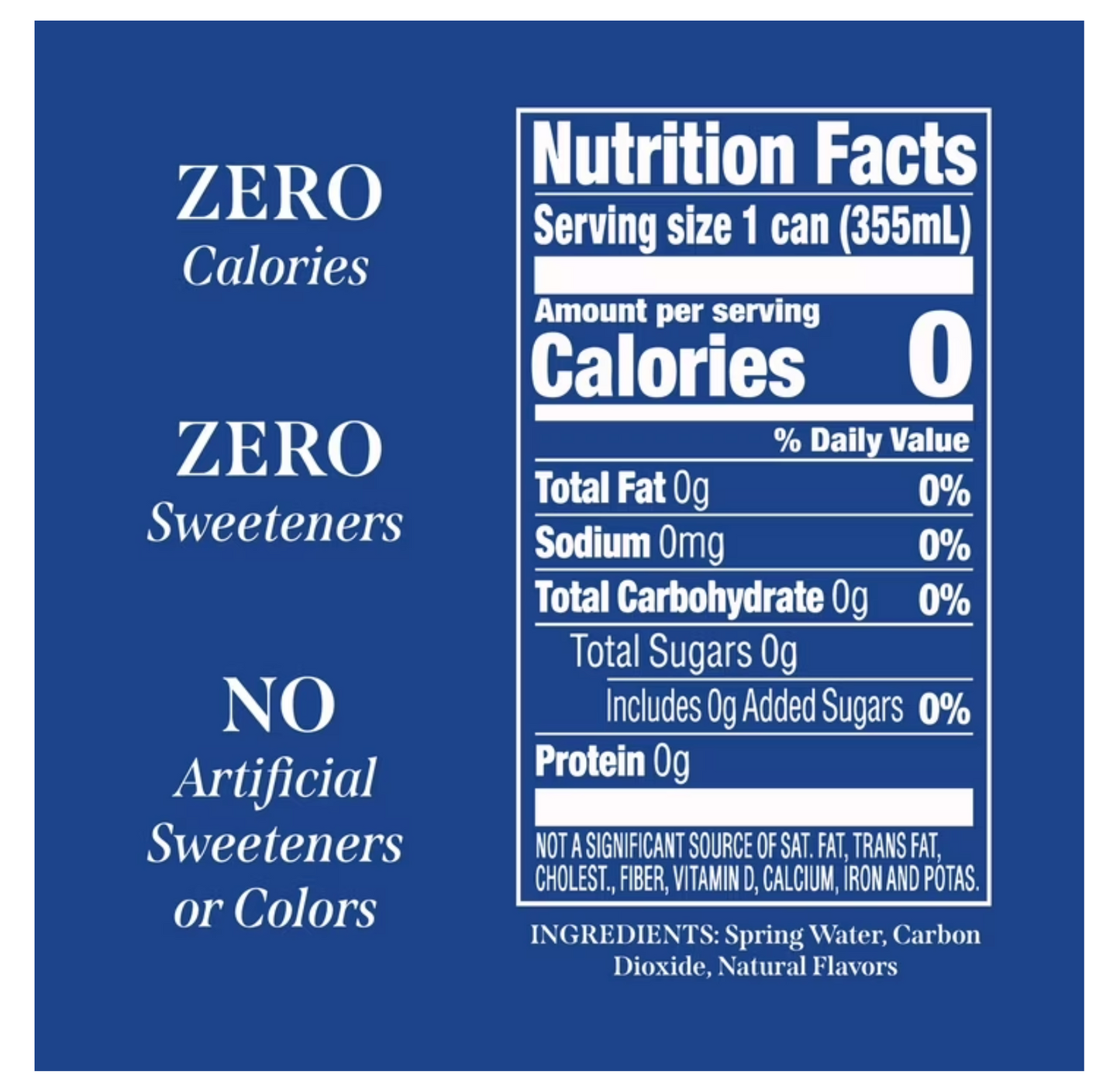 Wholesale Saratoga Collection, Peach Flavored Sparkling Water, Anatomy of a Peach, 12 fl oz (Case of 24)- Bulk