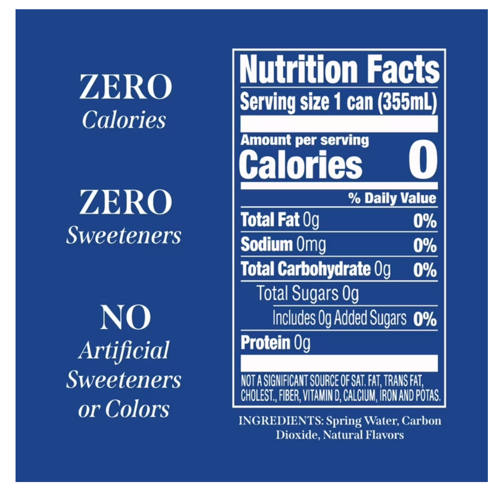 Wholesale Saratoga Collection, Peach Flavored Sparkling Water, Anatomy of a Peach, 12 fl oz (Case of 24)- Bulk