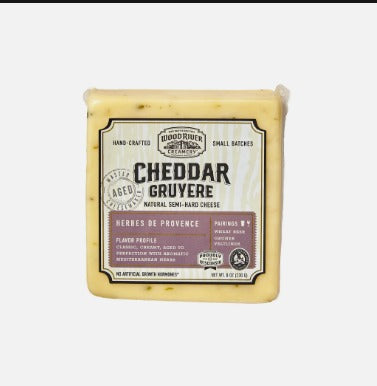 Wholesale Wood River herbs de provence Cheddar Gruyere 8 oz- Bulk