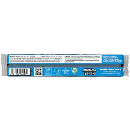 Wholesale Sour Punch Blue Raspberry Straws 24 Pack 2oz Bags- Bulk