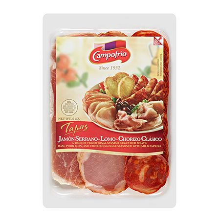 Wholesale Jamon Serrano, lomo & chorizo clasico .- Bulk