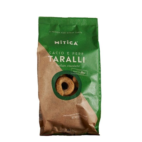 Wholesale Taralli Pugliese Crakers Cacio e Pepe- Bulk