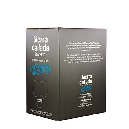 Wholesale Tierra Callada EVOO Picual Envero 2. BiBox- Bulk