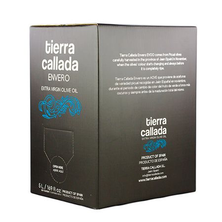 Wholesale Tierra Callada EVOO Picual Envero BiBox- Bulk