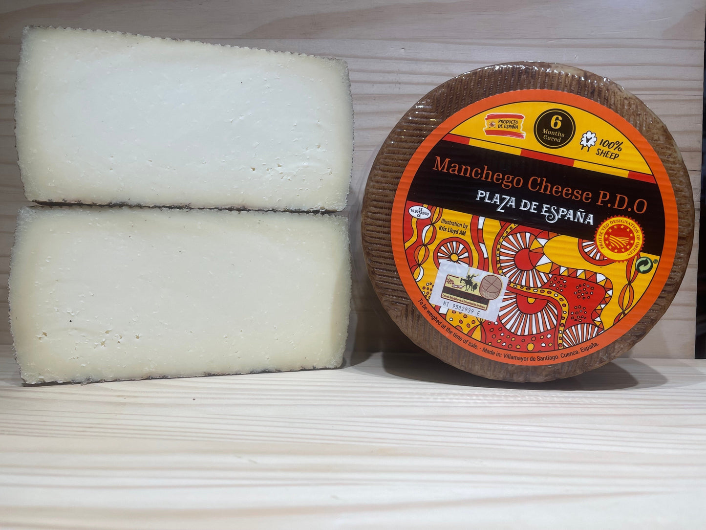 Wholesale Plaza De Espana Castellano Cheese 3 KG- Bulk