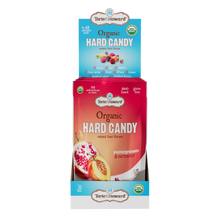 Wholesale Torie & Howard Pomegranate & Nectarine Organic Hard Candy 3.5Oz Stand Up Bags- Bulk