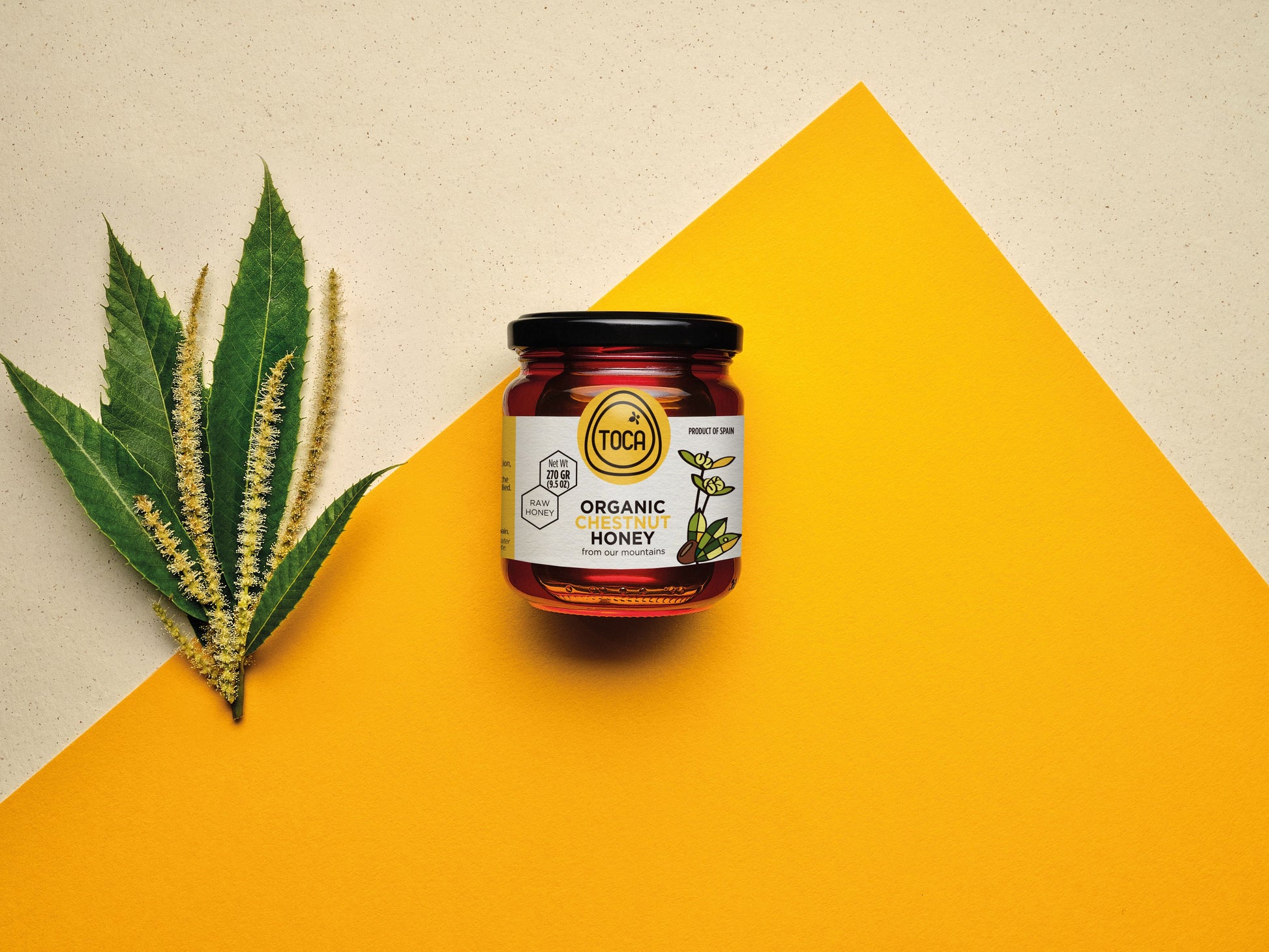 Wholesale Toca Organic Chestnut Honey . .- Bulk