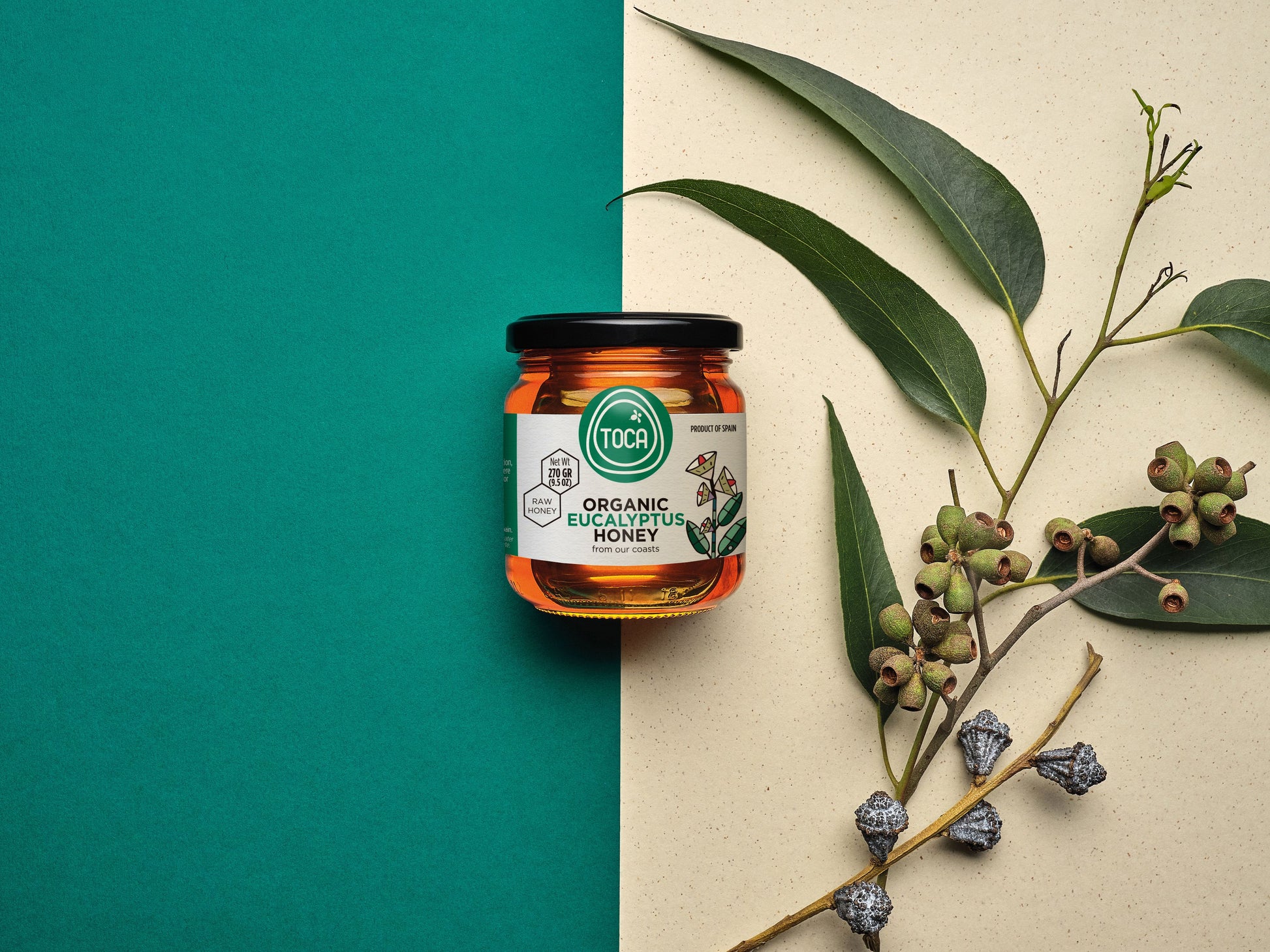 Wholesale Toca Organic Eucalyptus Honey . .- Bulk