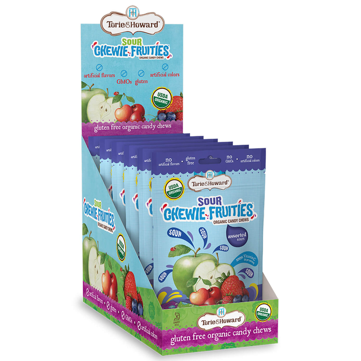 Wholesale Torie & Howard TH FC Sour Assorted 4oz- Bulk