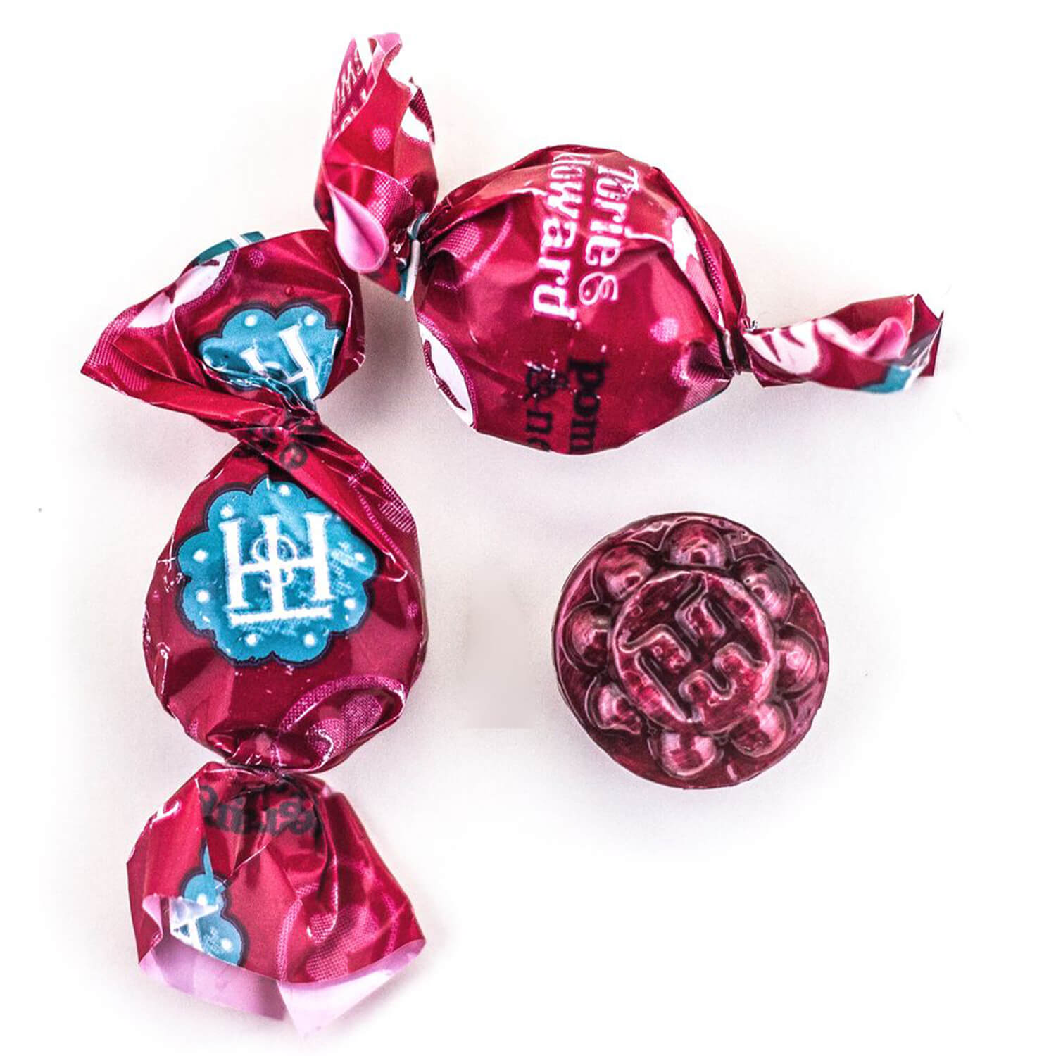 Wholesale Torie & Howard Pomegranate & Nectarine Organic Hard Candy Tins 2oz Tins- Bulk