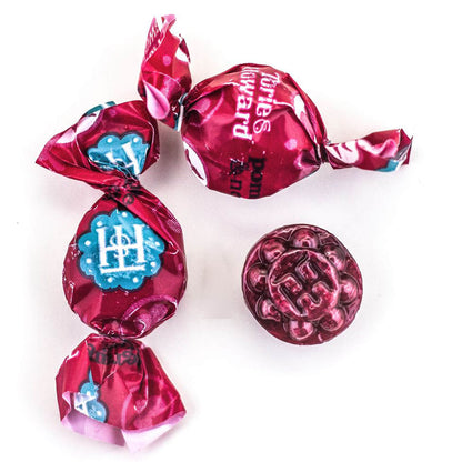Wholesale Torie & Howard Pomegranate & Nectarine Organic Hard Candy Tins 2oz Tins- Bulk