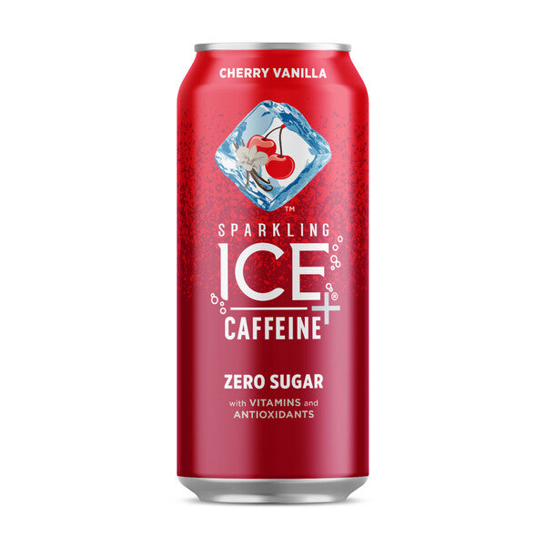 Wholesale Sparkling Ice +caffeine Cherry Vanilla Sparkling Water, With Antioxidants And Vi- Bulk