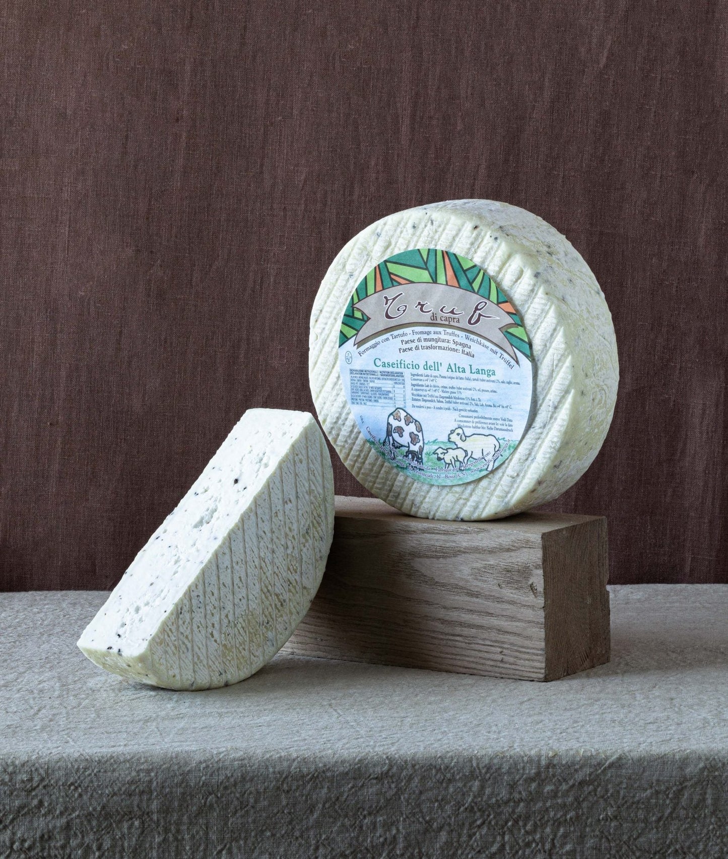 Wholesale Truf Di Capra Cheese 2.95 lb- Bulk