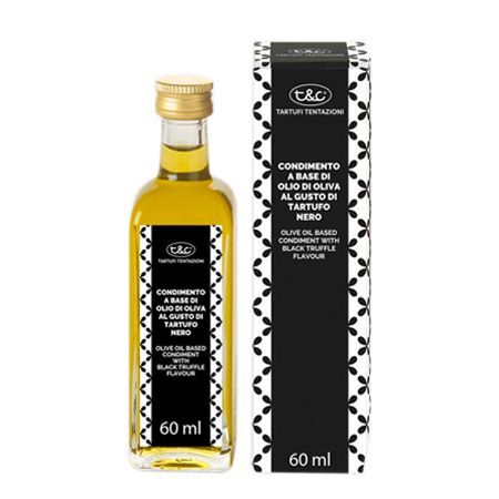 Wholesale Tentazioni Black Truffle flavored Olive Oil (1.86 Fl Oz)- Bulk