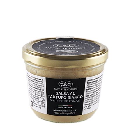 Wholesale Tartufata Bianca Mushrooms and White Truffle Sauce 180 gr ()- Bulk
