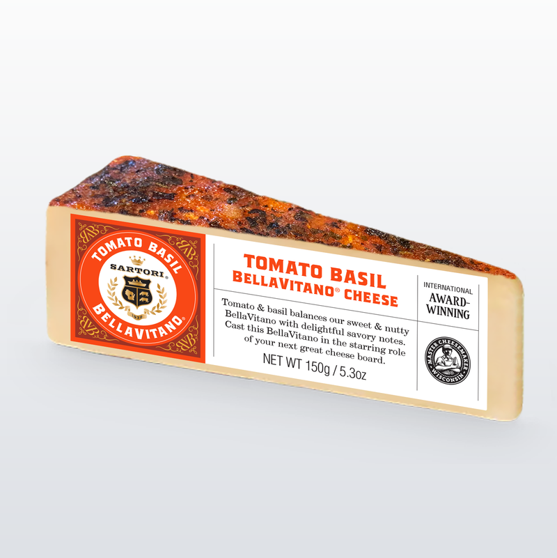 Wholesale Tomato Basil BellaVitano Cheese 5.3 OZ- Bulk