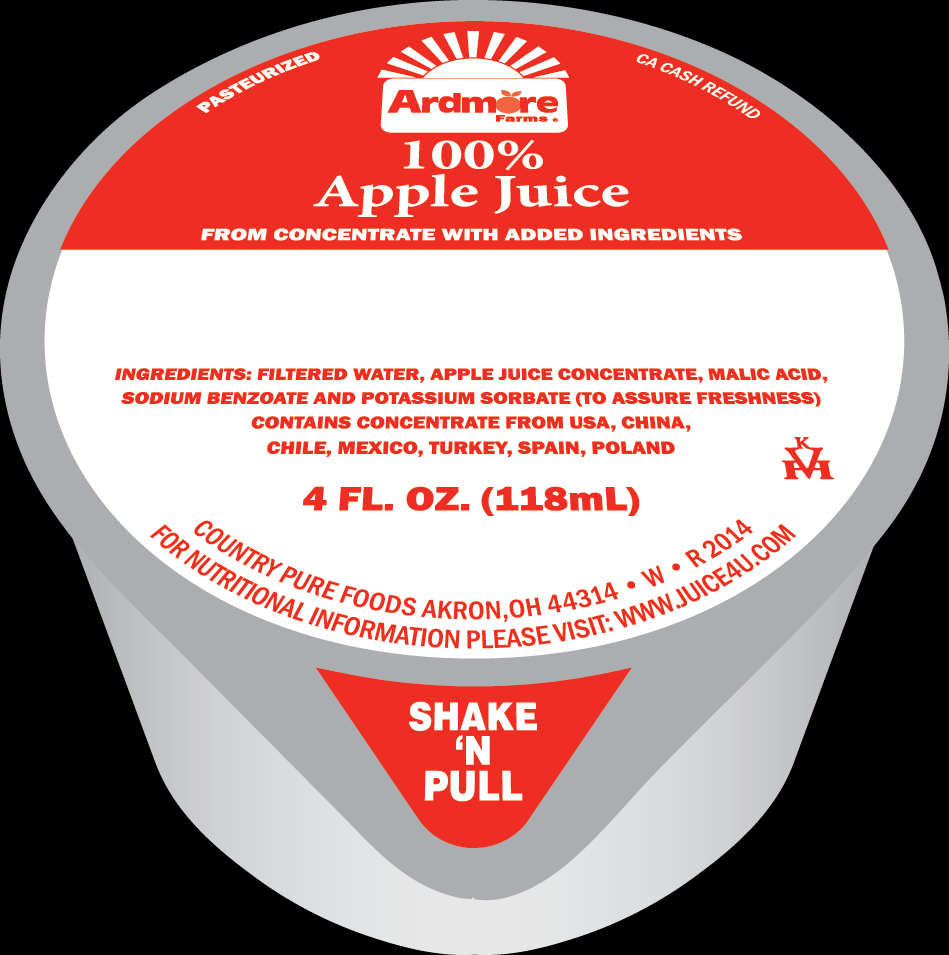 Wholesale Ardmore Case 4Oz Apple Juice Frozen Cup- Bulk