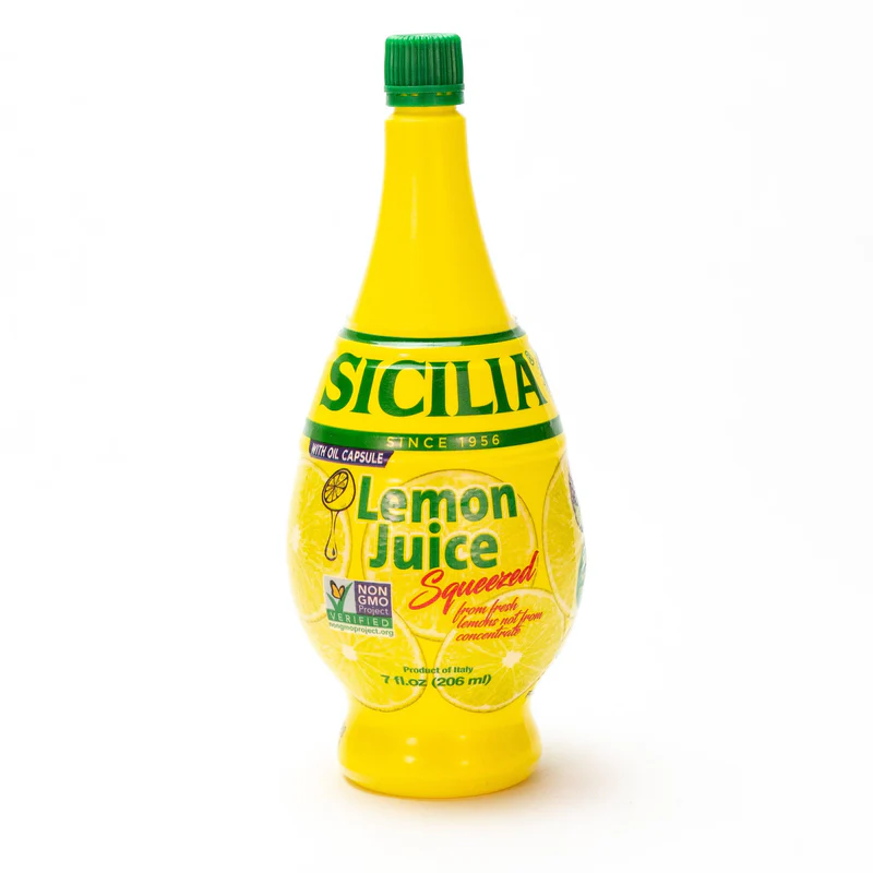 Wholesale Sicilia Case Italian Lemon Juice 7Oz- Bulk