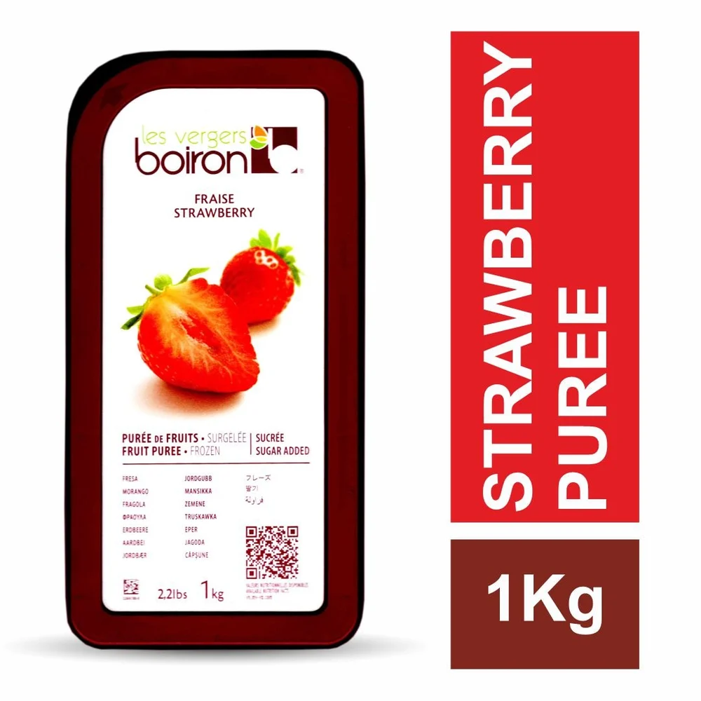 Wholesale Boiron Case Strawberry Puree- Bulk