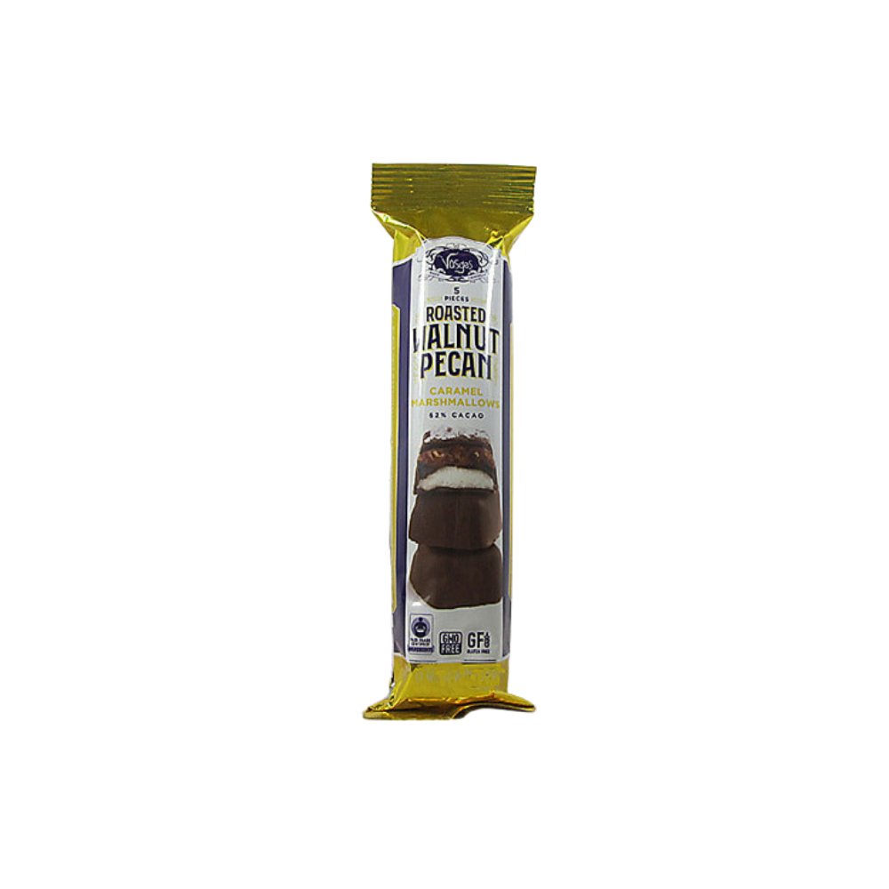 Wholesale Vosges Haut-Chocolat Roasted Walnut Pecan Caramel Marshies-12ct Case Bulk
