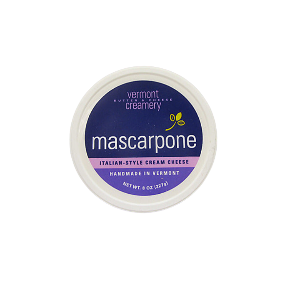 Wholesale Vermont Creamery Mascarpone 8 oz Container-12ct Case Bulk