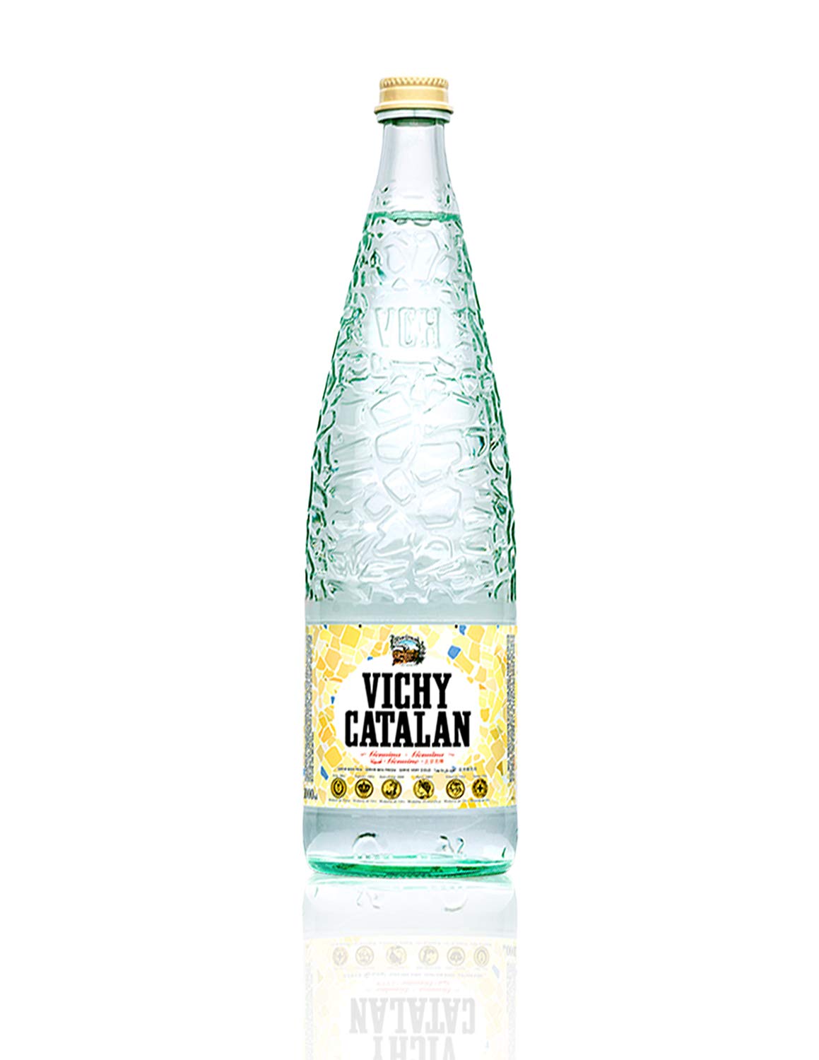 Wholesale Vichy Catalan - Sparkling Mineral Water - 33.8 oz - Glass Bottles- Bulk