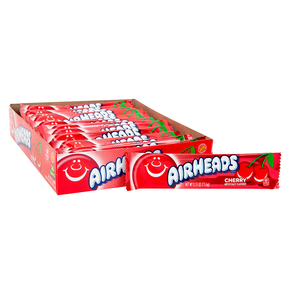 Wholesale Airheads Cherry 0.55 Oz- Bulk