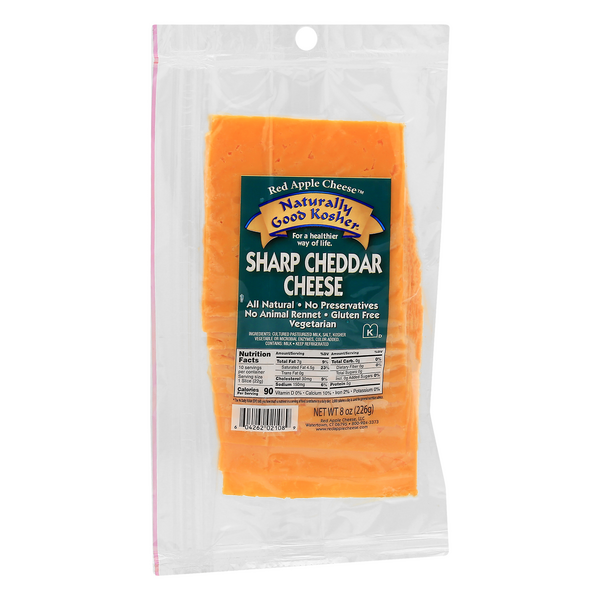 Wholesale Naturally Good Kosher Slc Cheddar- Bulk