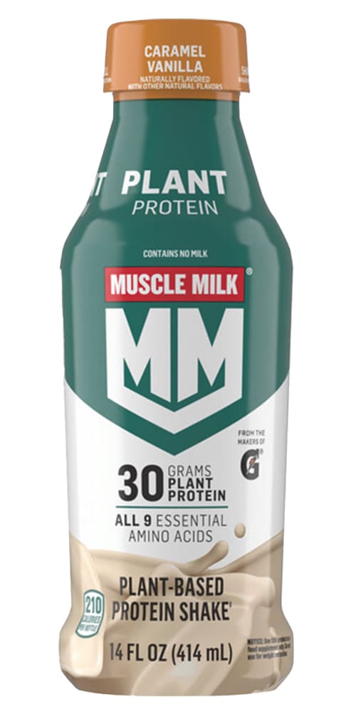 Wholesale Muscle Milk Plant 12/14Oz Caramel Vanilla- Bulk