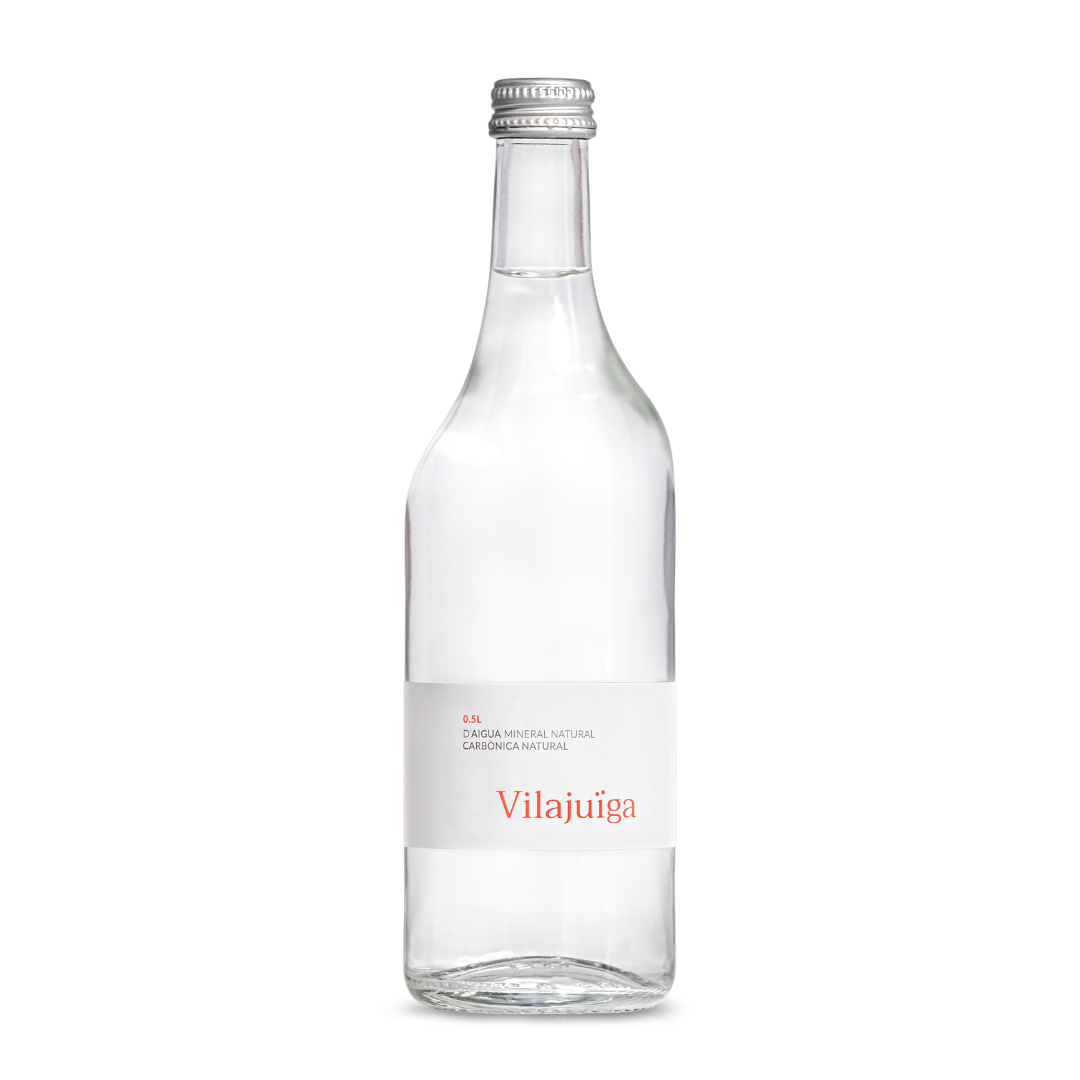 Wholesale Vilajuiga Natural Carbon Dioxide bubbles Water 0.5L | Glass Bottles- Bulk