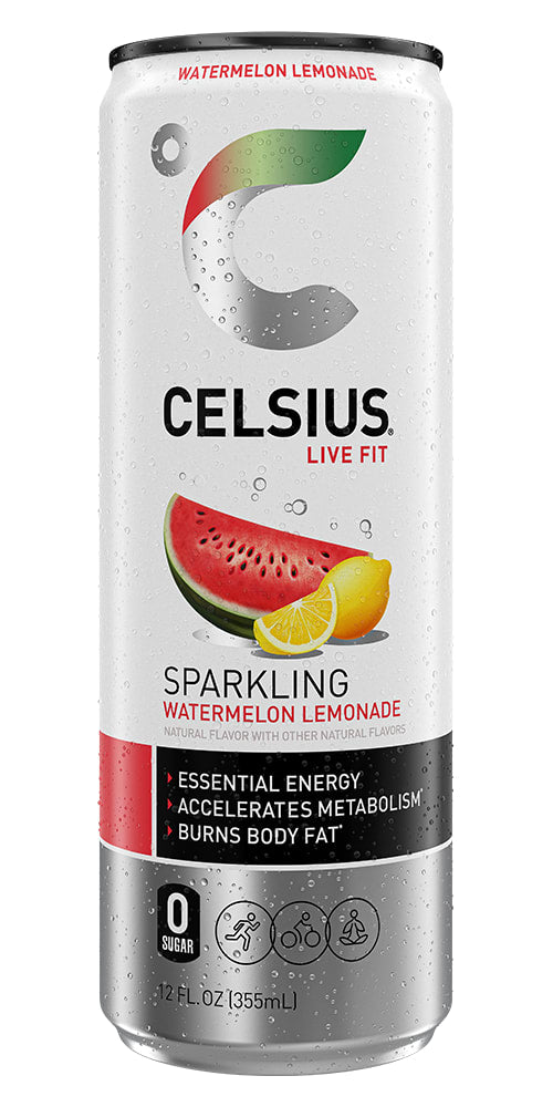 Wholesale Celsius 12/12 Oz Sparkling Watermelon Lemonade- Bulk