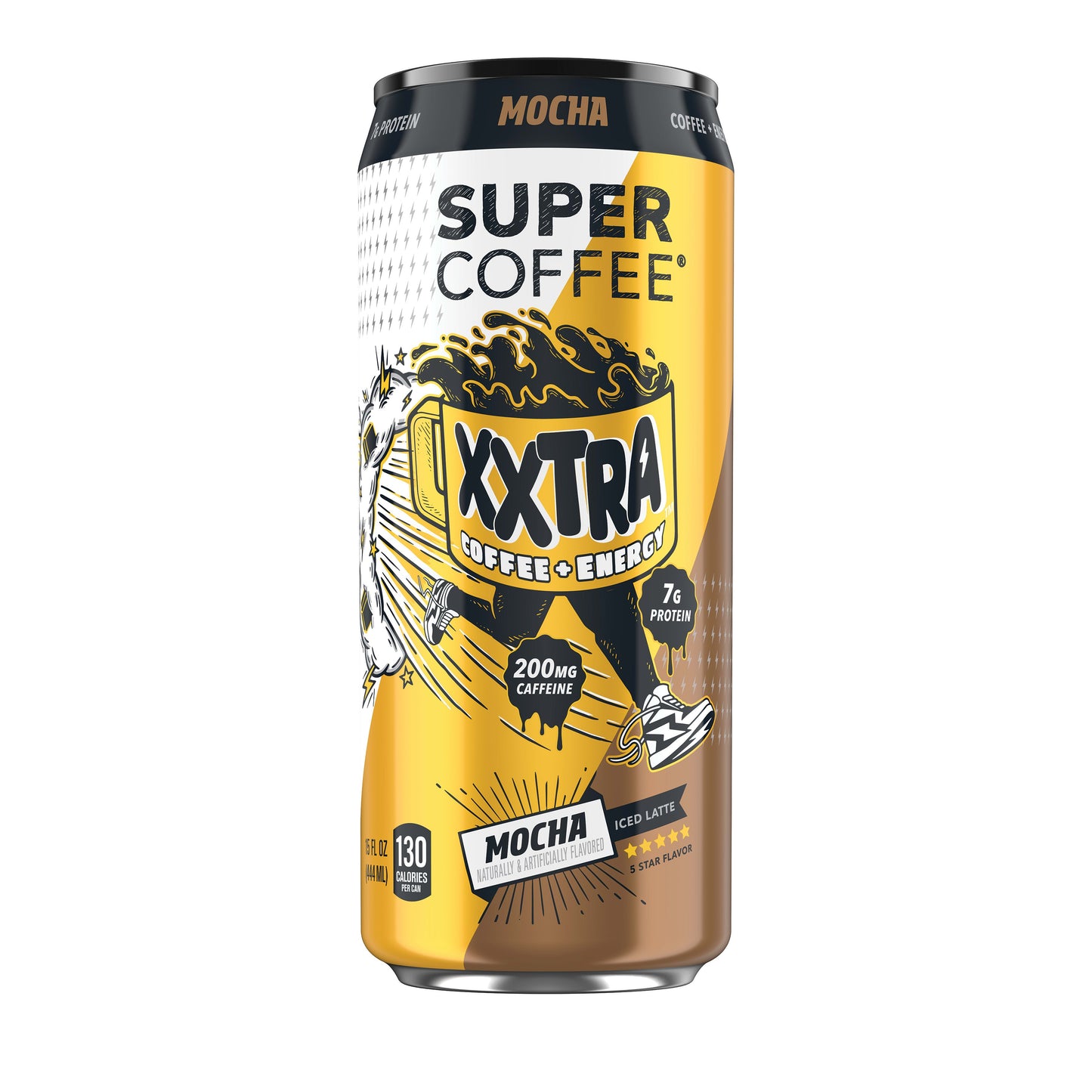 Wholesale Super Coffee 12/15Oz Xxtra Mocha- Bulk