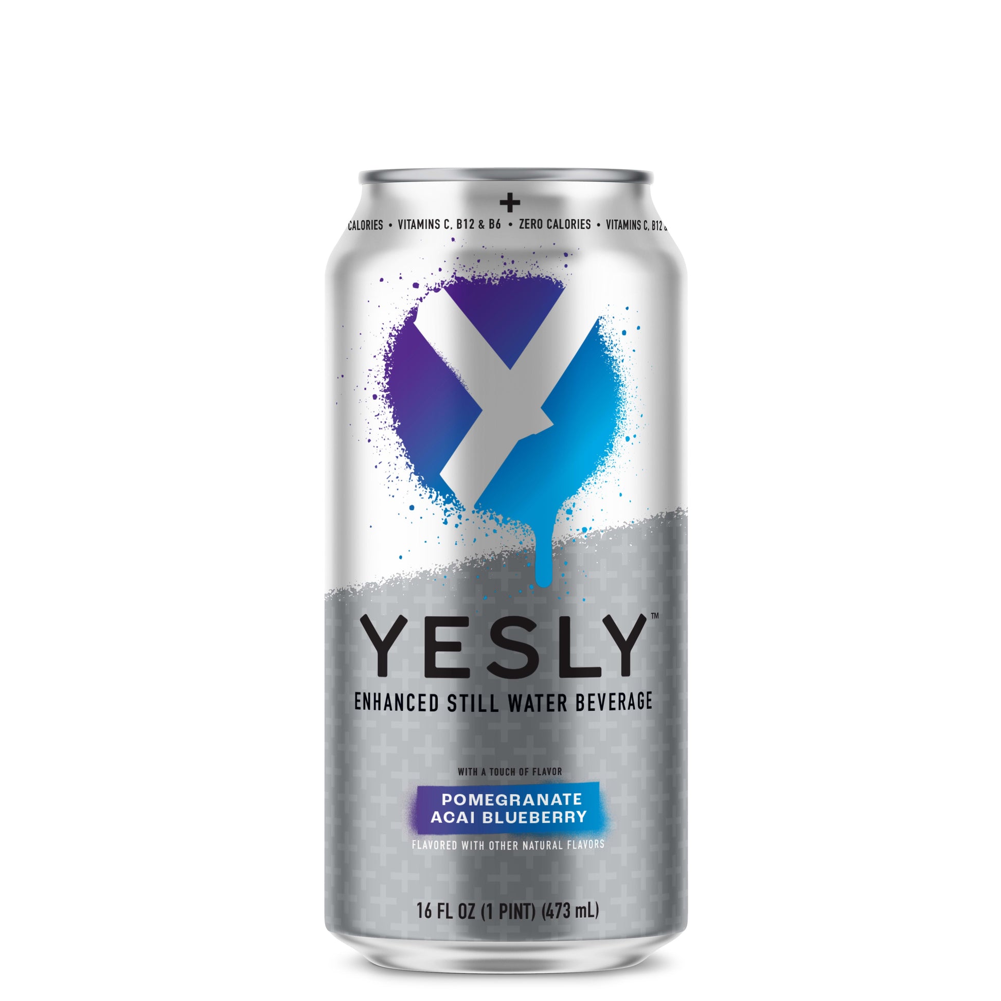 Wholesale Yesly 12/16Oz Pomegranate Acai Blueberry- Bulk