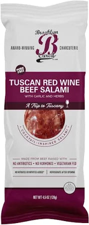 Wholesale Bc Beef Salami Chub Red Wine 5Oz- Bulk