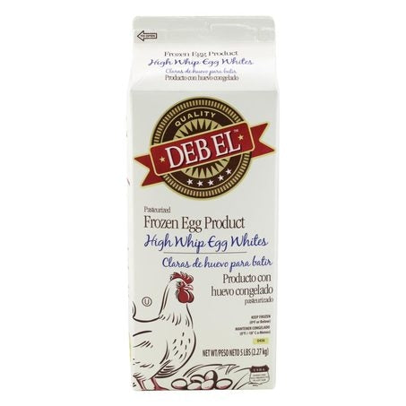 Wholesale Deb-El Case Frozen High Whip Egg Whites 6/5 Cartons- Bulk