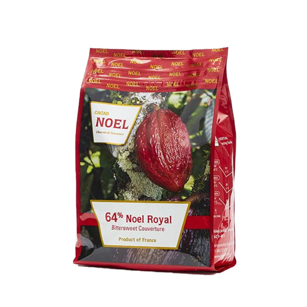 Wholesale Noel Royale Each Bittersweet Couverture 64% Chocolate- Bulk