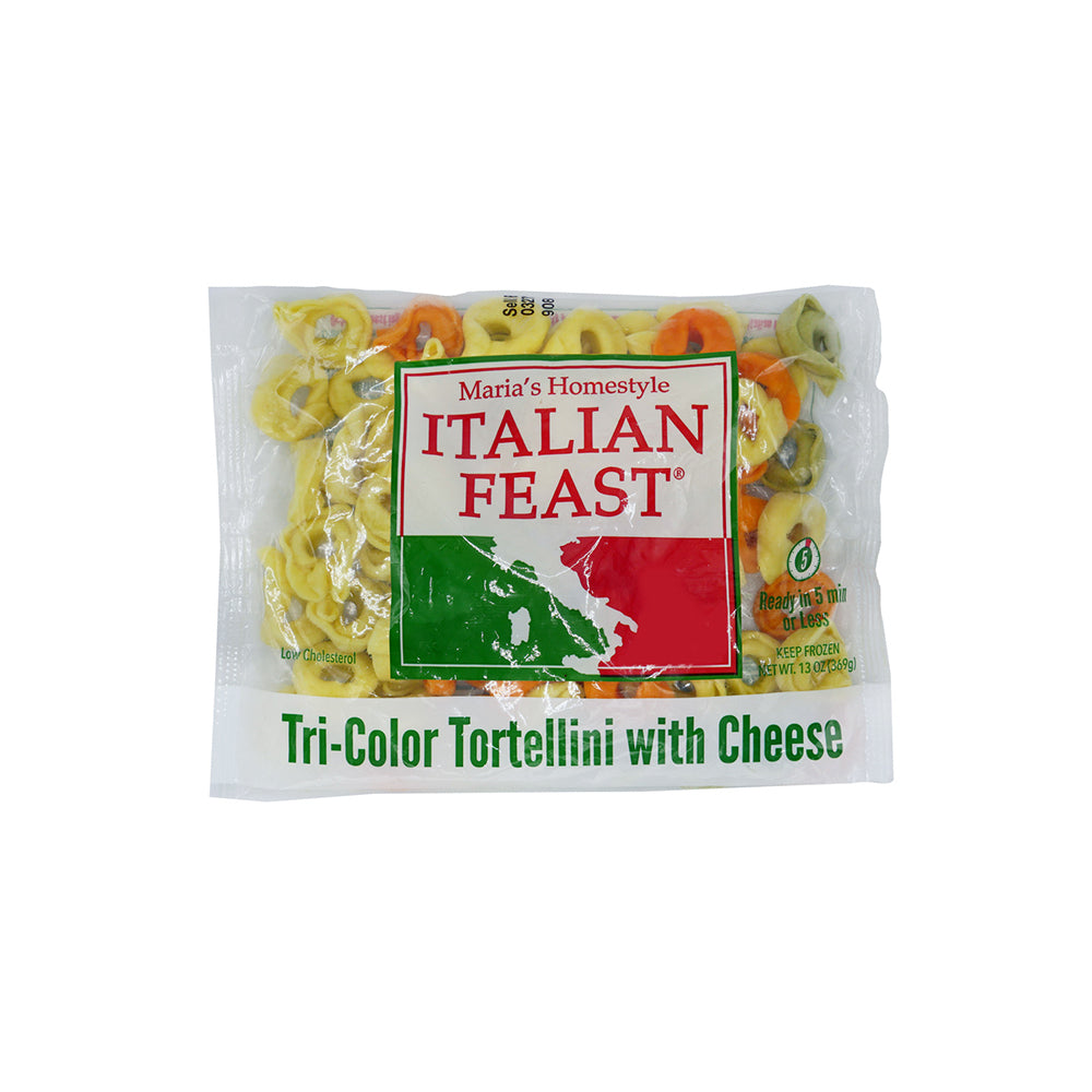 Wholesale Italian Feast Tri-Color Tortellini | 13 oz- Bulk