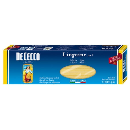 Wholesale De Cecco Linguine Pasta #7 | 1 lb- Bulk