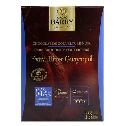 Wholesale Cacao Barry Case Extra-Bitter Guayaquil 64%- Bulk