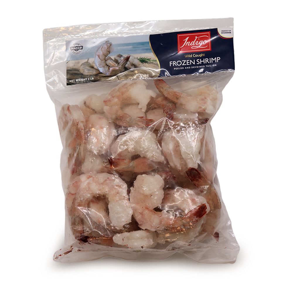 Wholesale Indigo Case Wild Ecuadorian Shrimp 16-20 Peeled And Deveined- Bulk
