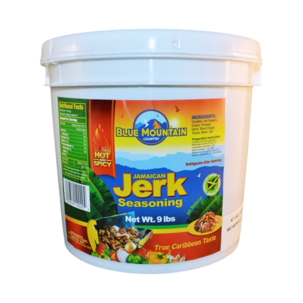 Wholesale Blue Mountain Jerk Seasoning Paste | 9 lb pail- Bulk