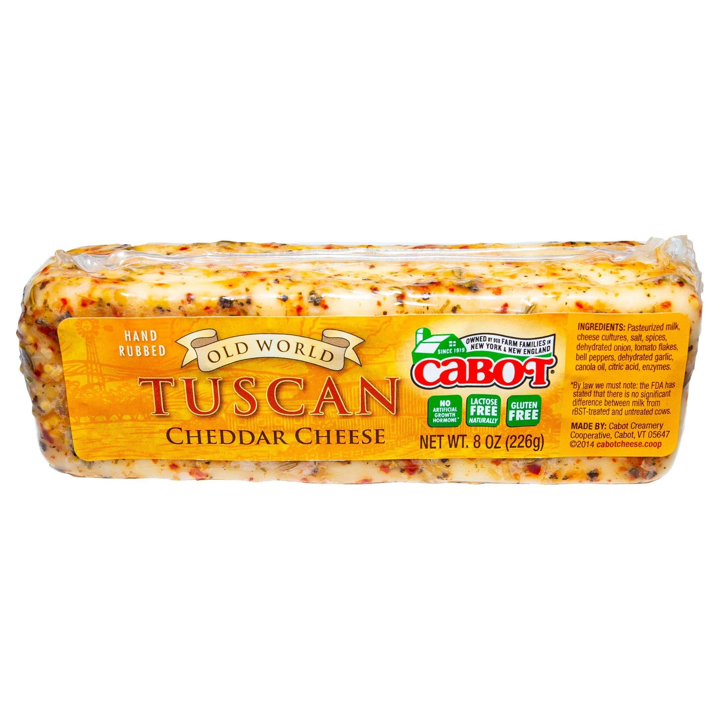 Wholesale Cabot Tuscan Cheddar Bar- Bulk