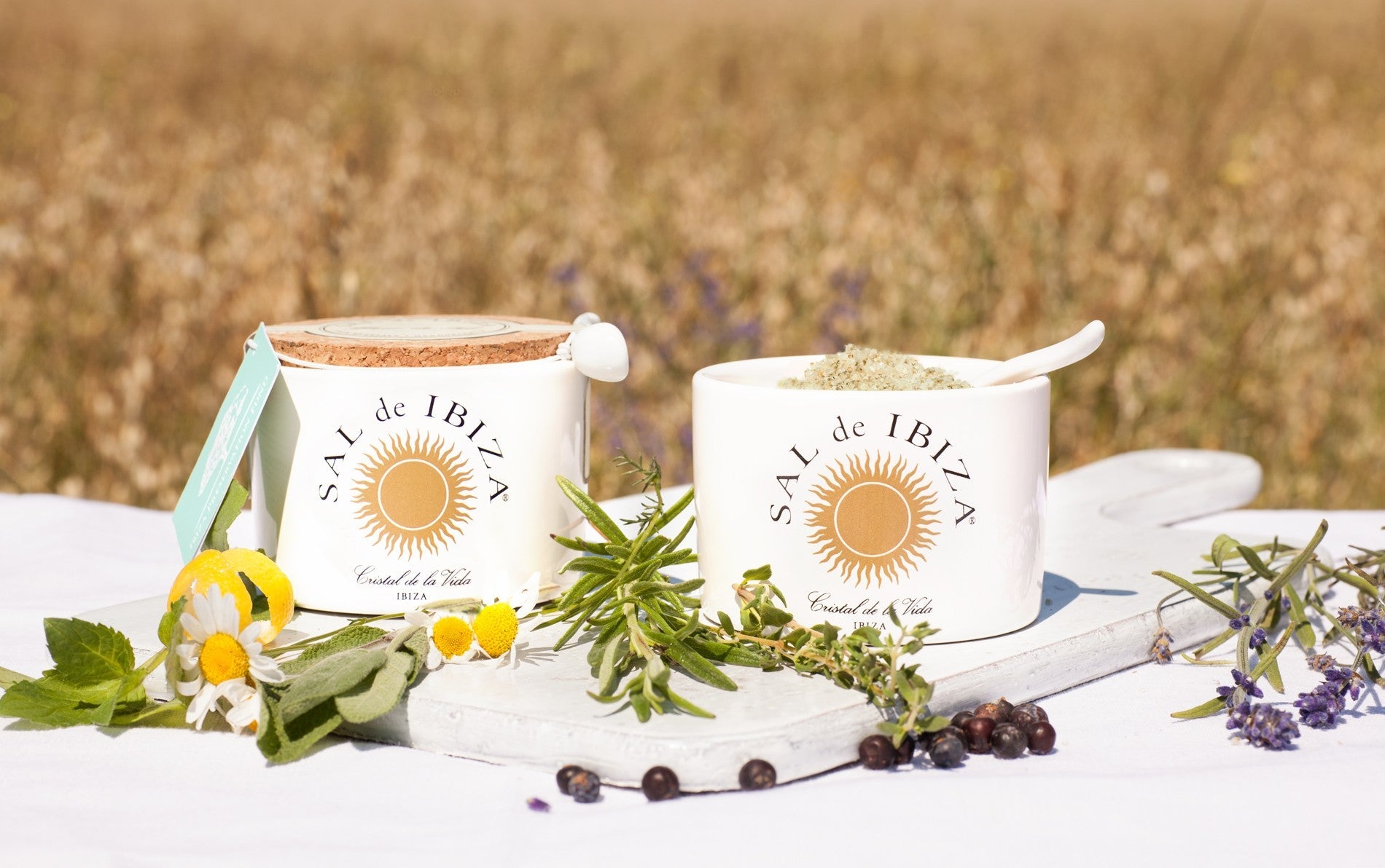 Wholesale Ibiza Isola Blanca Herb Salt Ceramc- Bulk
