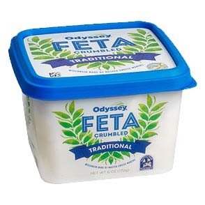 Wholesale Odyssey Crumbled Feta Traditional- Bulk