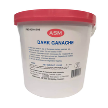 Wholesale Asm Case Dark Chocolate Coating Ganache- Bulk