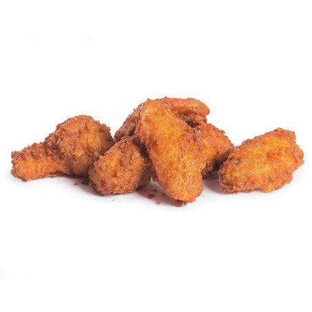 Wholesale Pierce Case * Breaded Hot Chicken Wing Zing Cooked- Bulk
